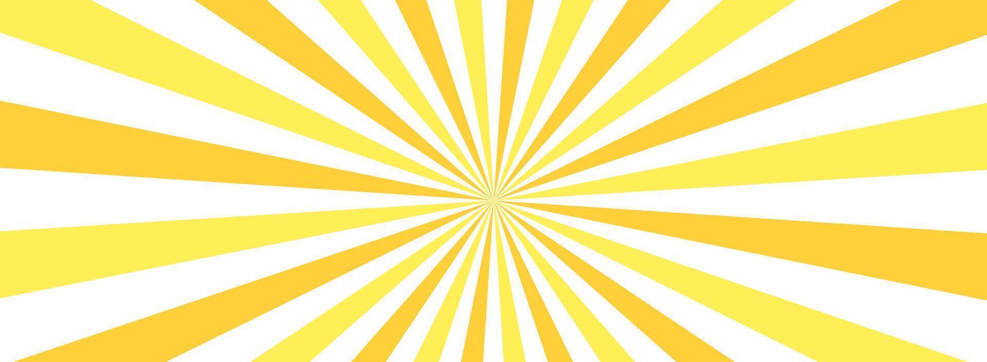 Luminous Yellow Glow Background banner vector