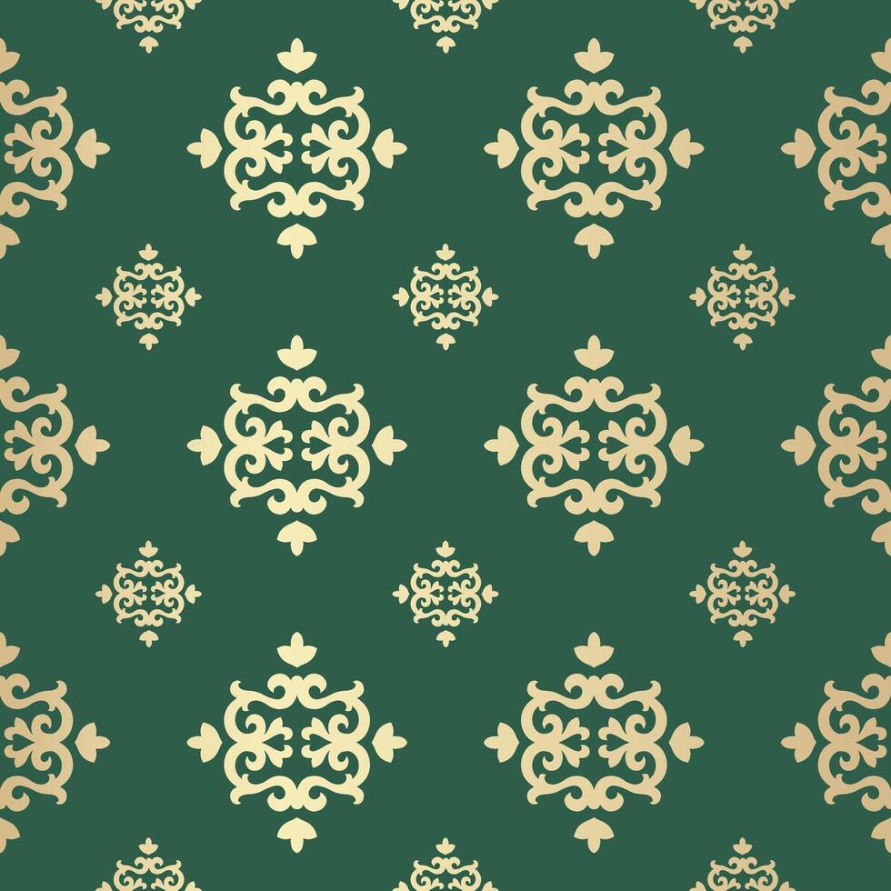 Historical floral seamless pattern background design vector