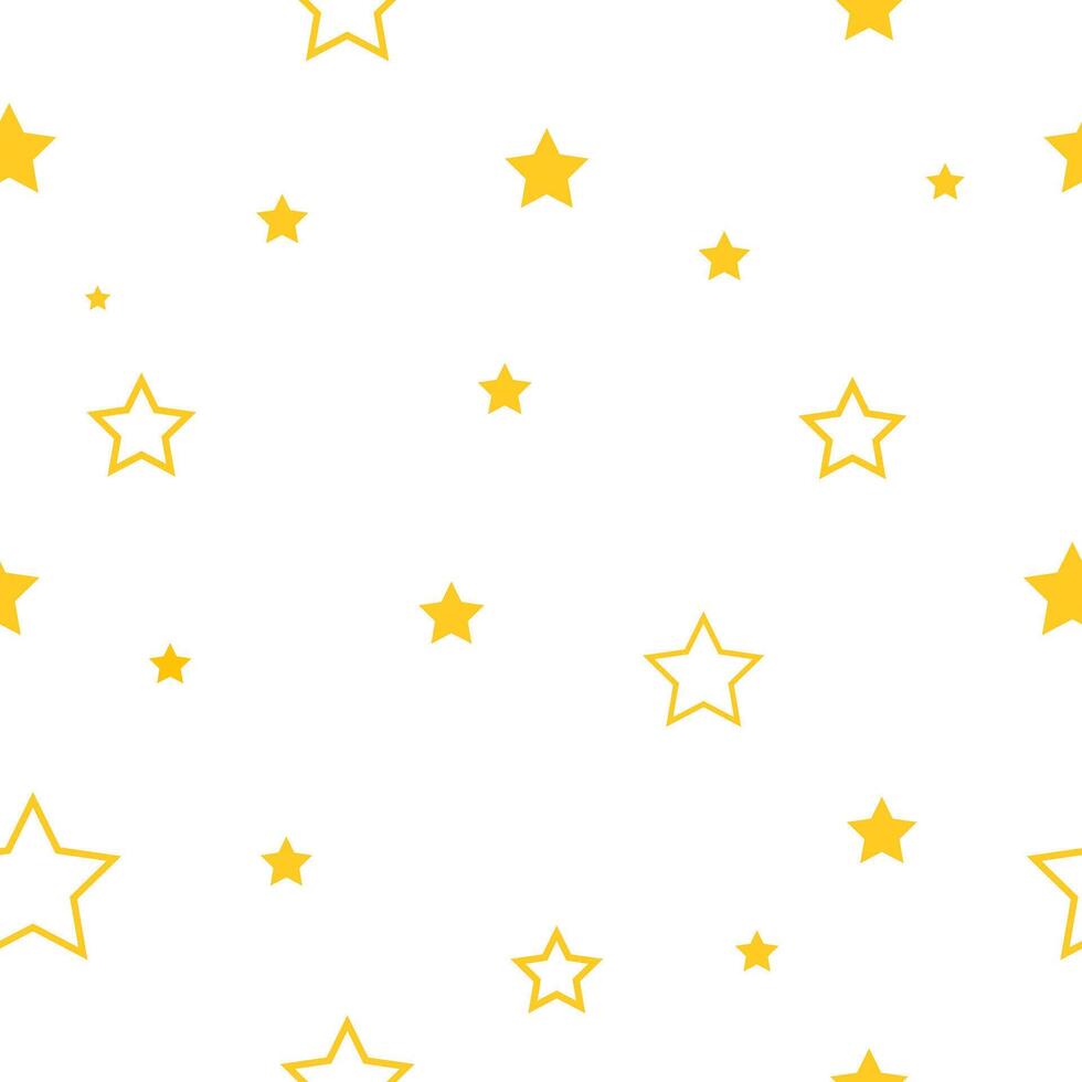 Simple Stars background, Web seamless background vector