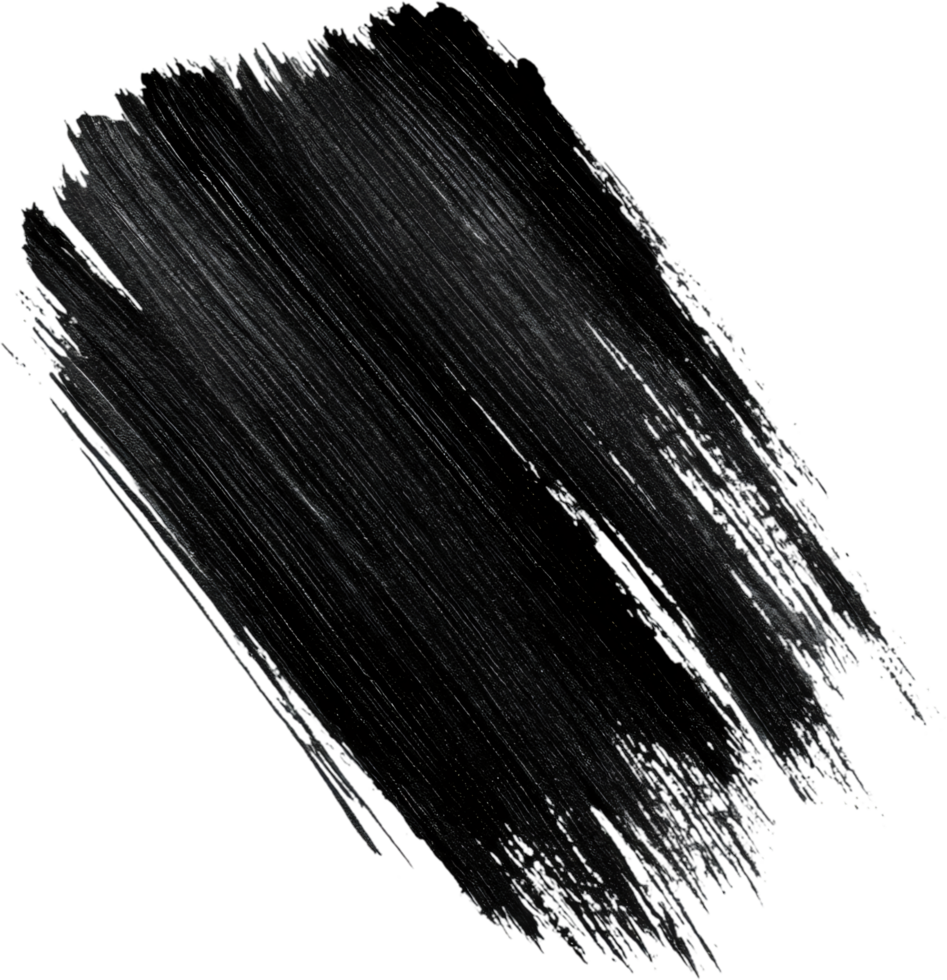 Textural representation of diagonal black strokes create a sense of movement and depth against a black background, evokes darkness. png