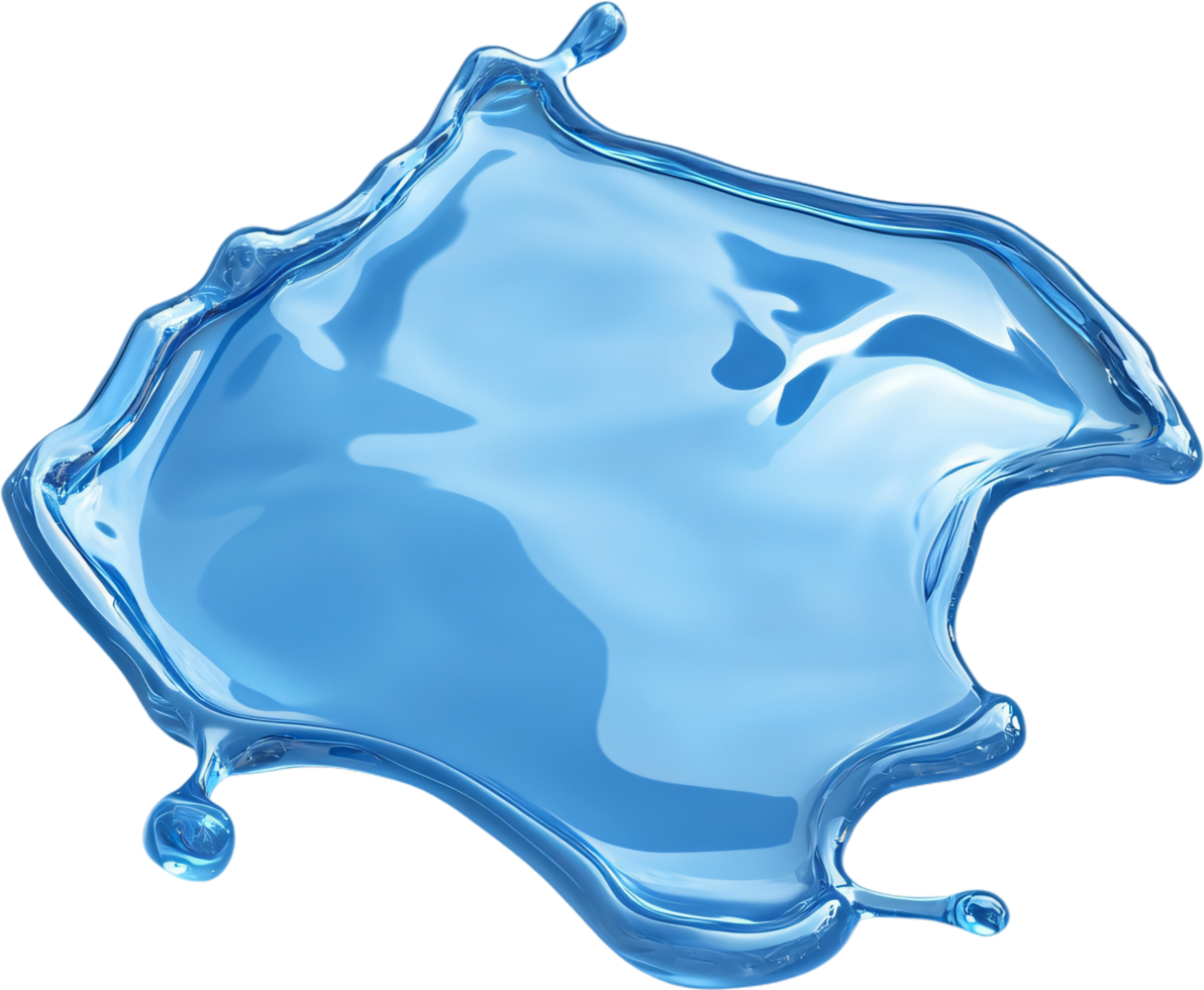 Aqua Art. Dynamic water splash, frozen in time. The fluid form, radiating freshness. A stunning aquatic display on a black backdrop. png