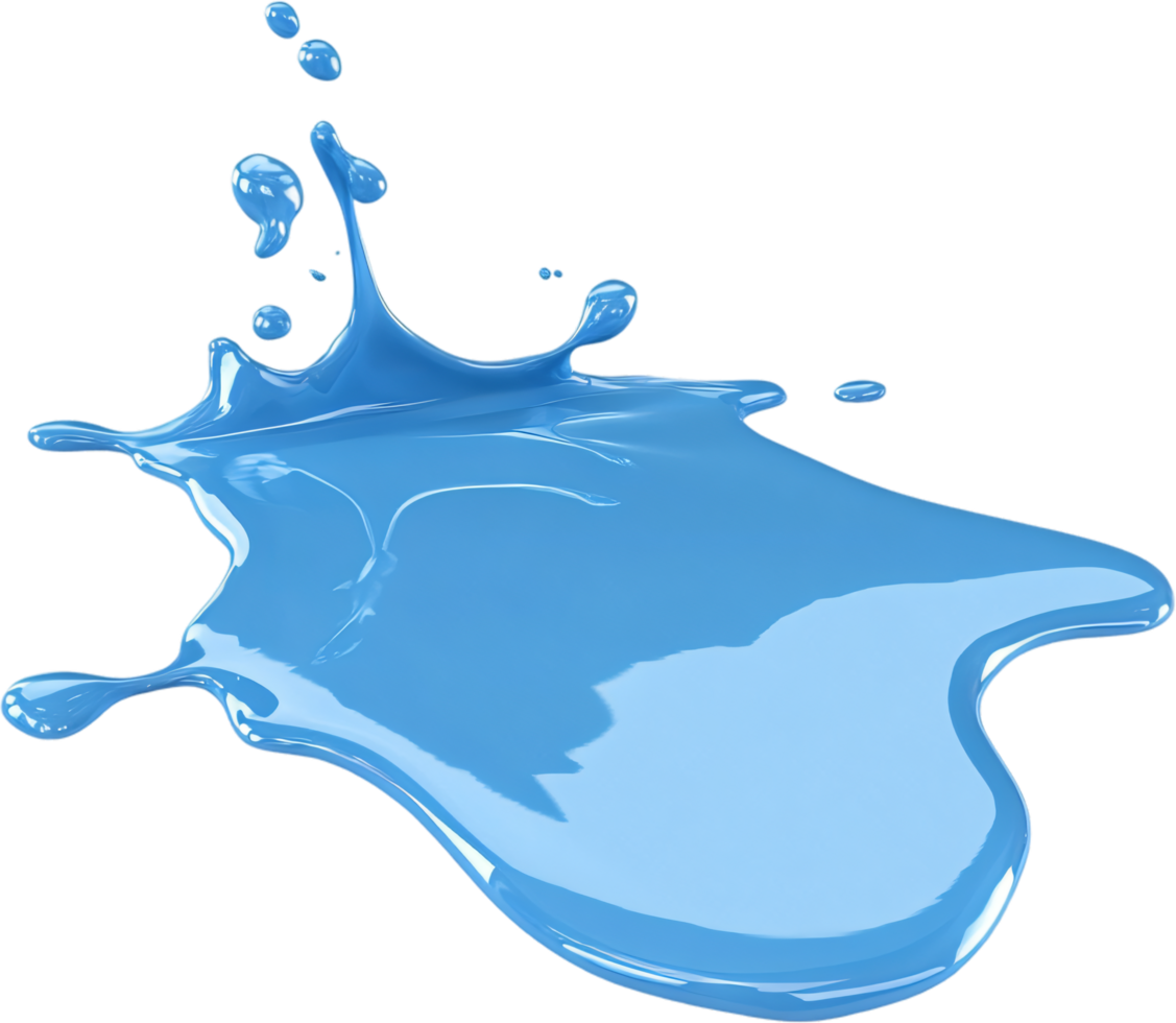 A captivating burst of light blue liquid creates dynamic motion. Splashes, droplets, and vibrant color against a stark backdrop. png
