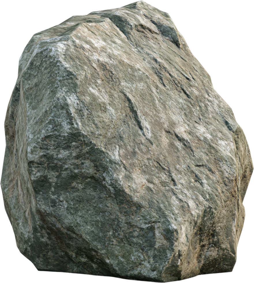 This captivating image showcases a rugged rock, its weathered surface bearing the marks of time and the elements, exuding strength and resilience. png