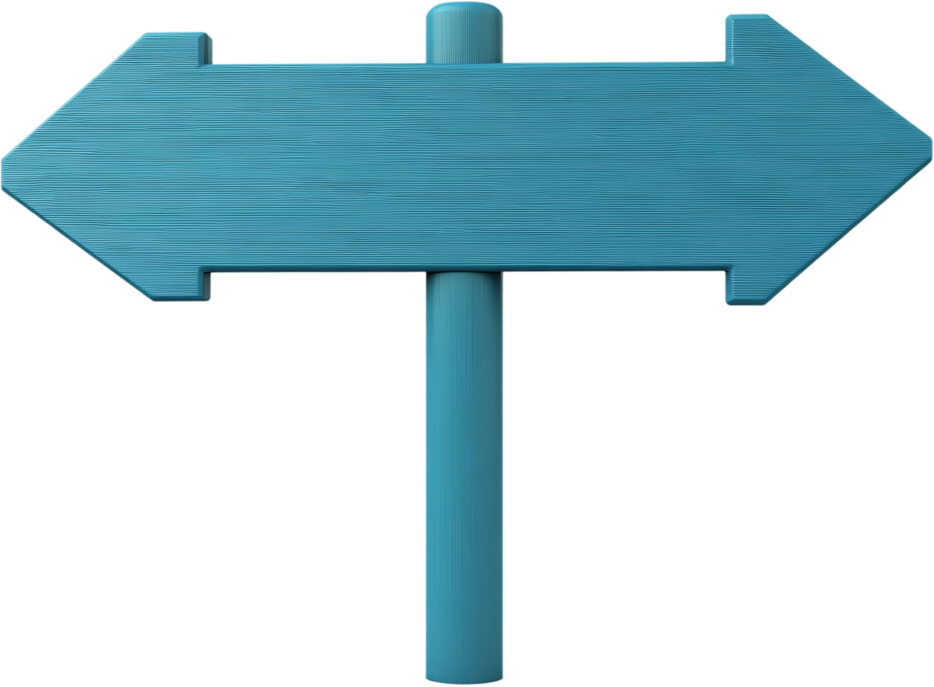 Directional signage with arrows pointing both left and right, indicating choices or multiple paths. On a black background. png