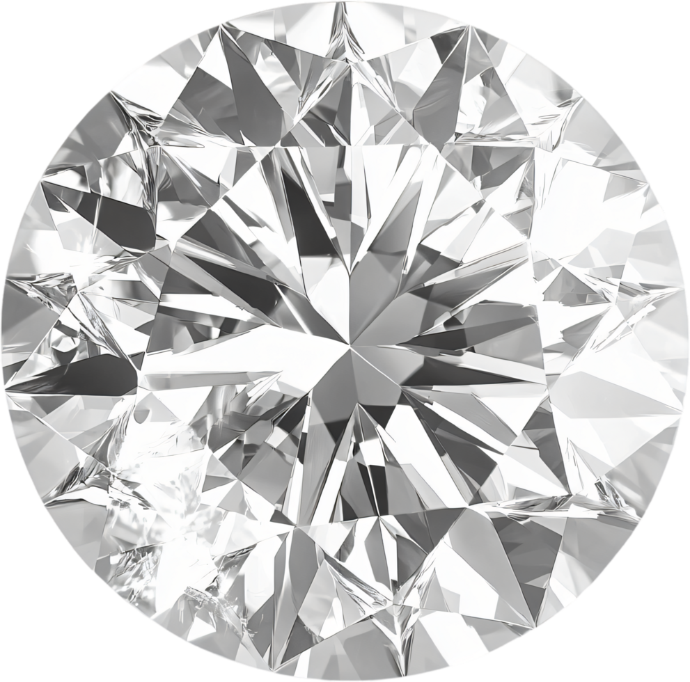 A beautifully cut gem sparkles with light, its facets reflecting brilliance. A symbol of luxury and lasting beauty. png