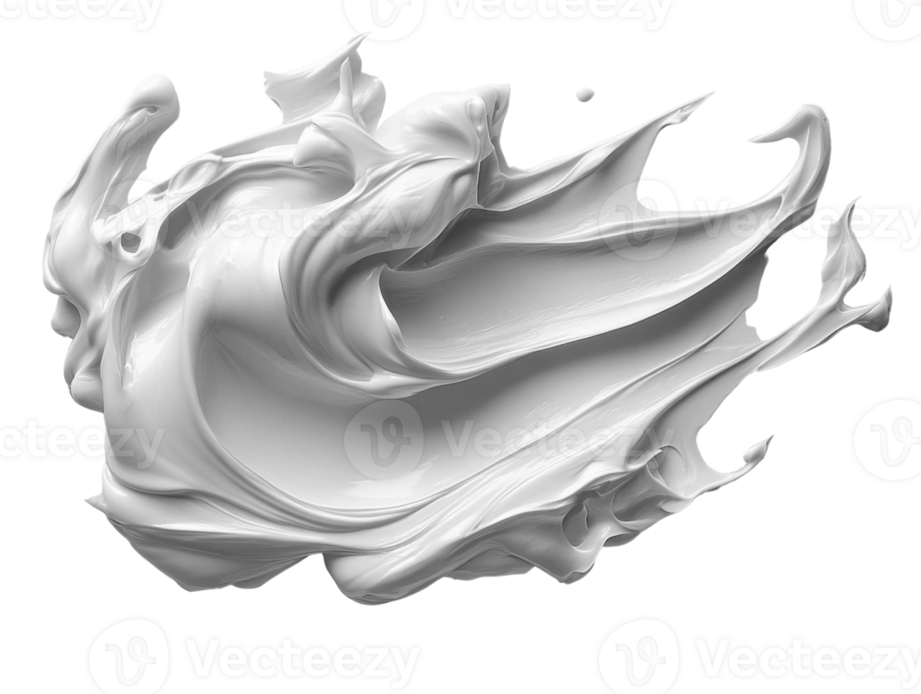 dynamic splash of white paint creating artistic effect. Perfect for backgrounds or creative projects png