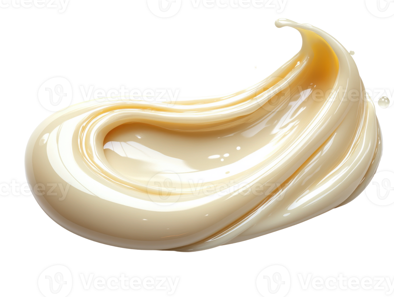 Creamy texture with smooth, glossy finish, ideal for beauty products png