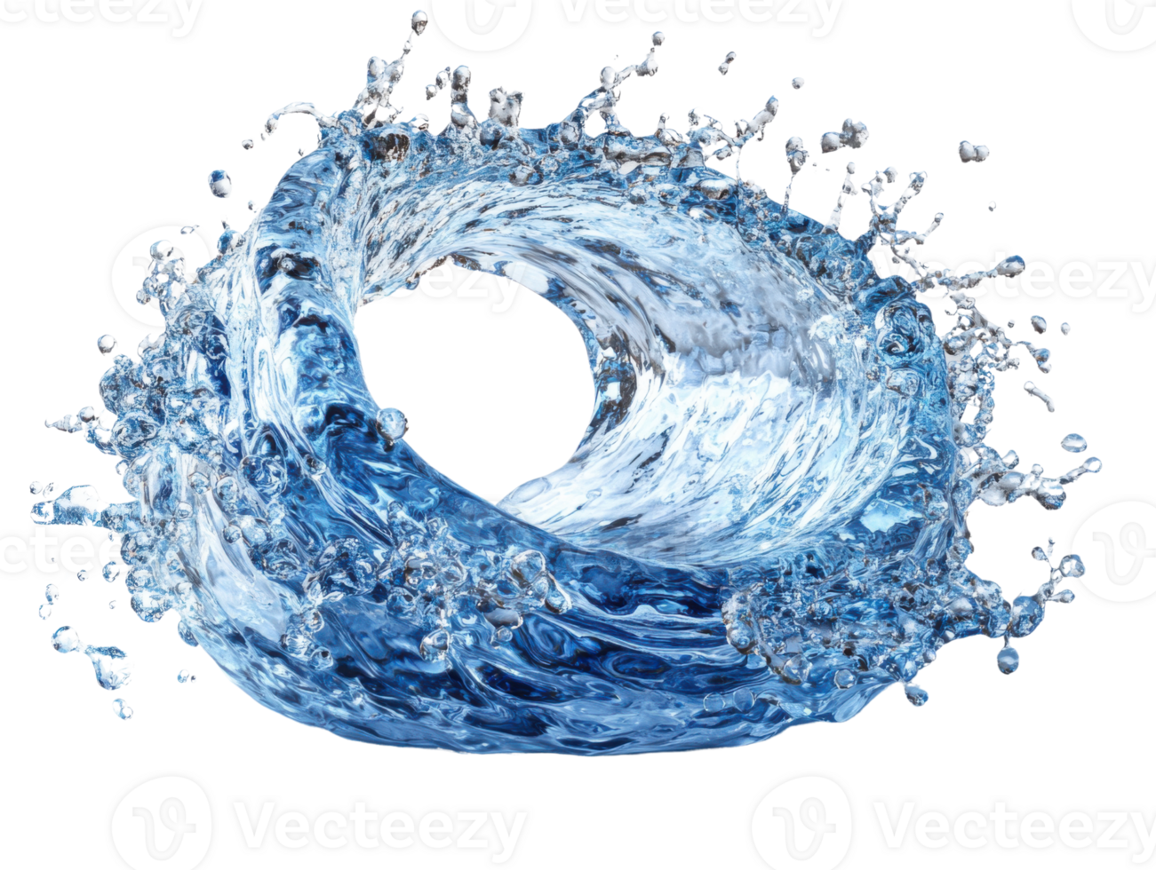 dynamic splash of water creates captivating wave effect, showcasing beauty of fluid motion and energy png
