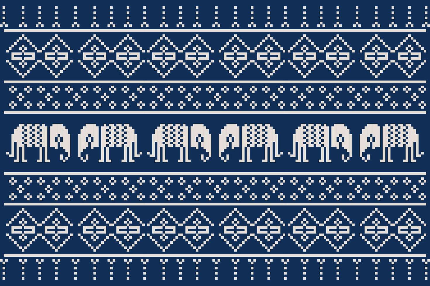 Knit background and beautiful textile pattern for decoration. vector