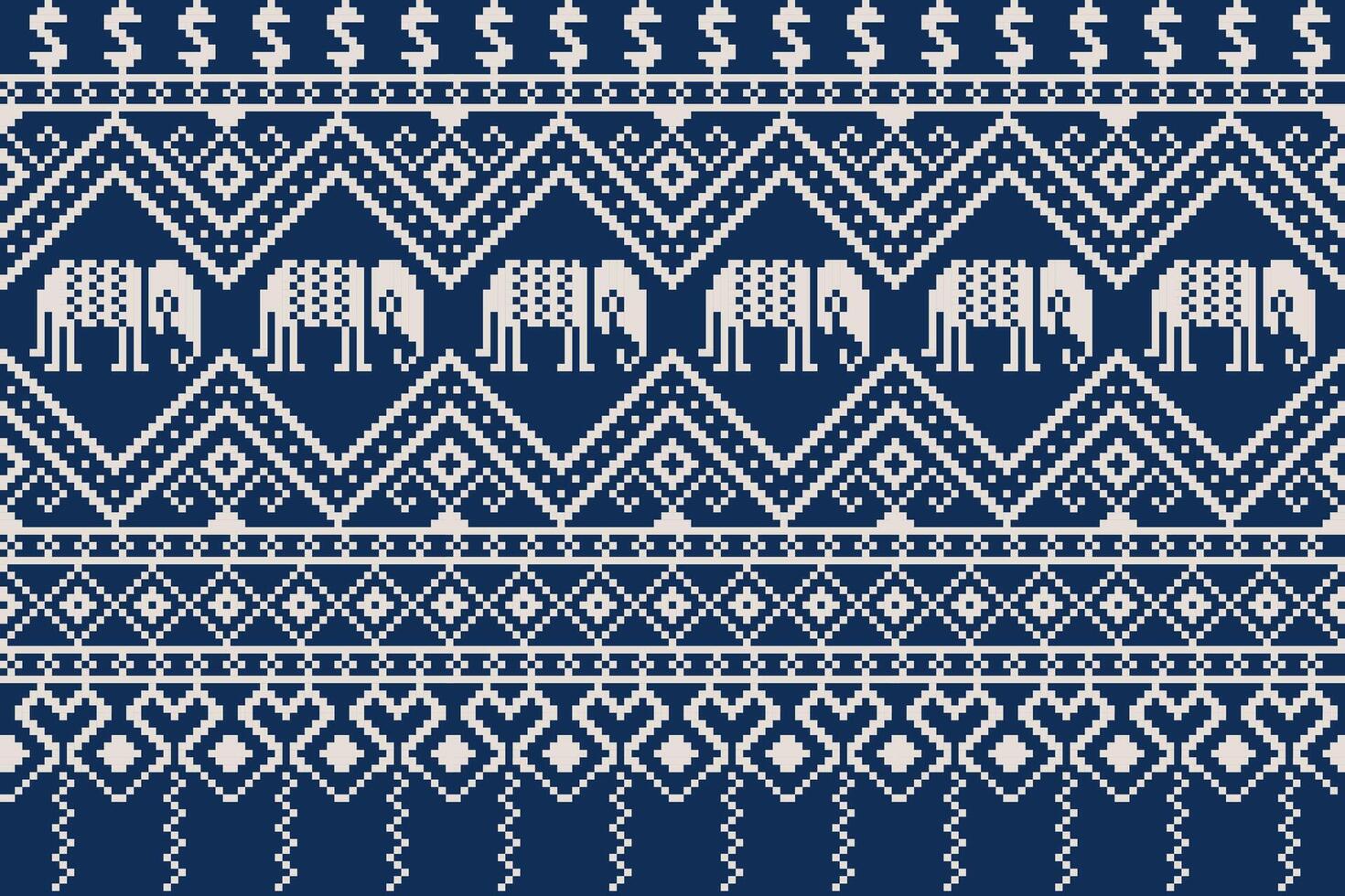Knitting patterns, Abstract geometric pattern design for wrapping paper, fabric pattern. vector