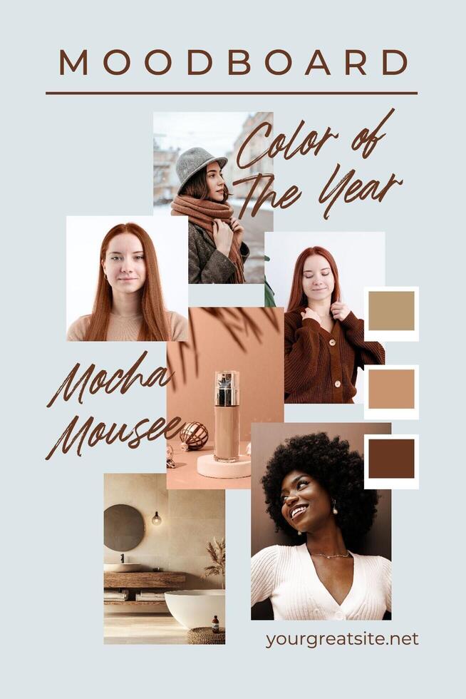 Color of The Year Pinterest Pin Cover template