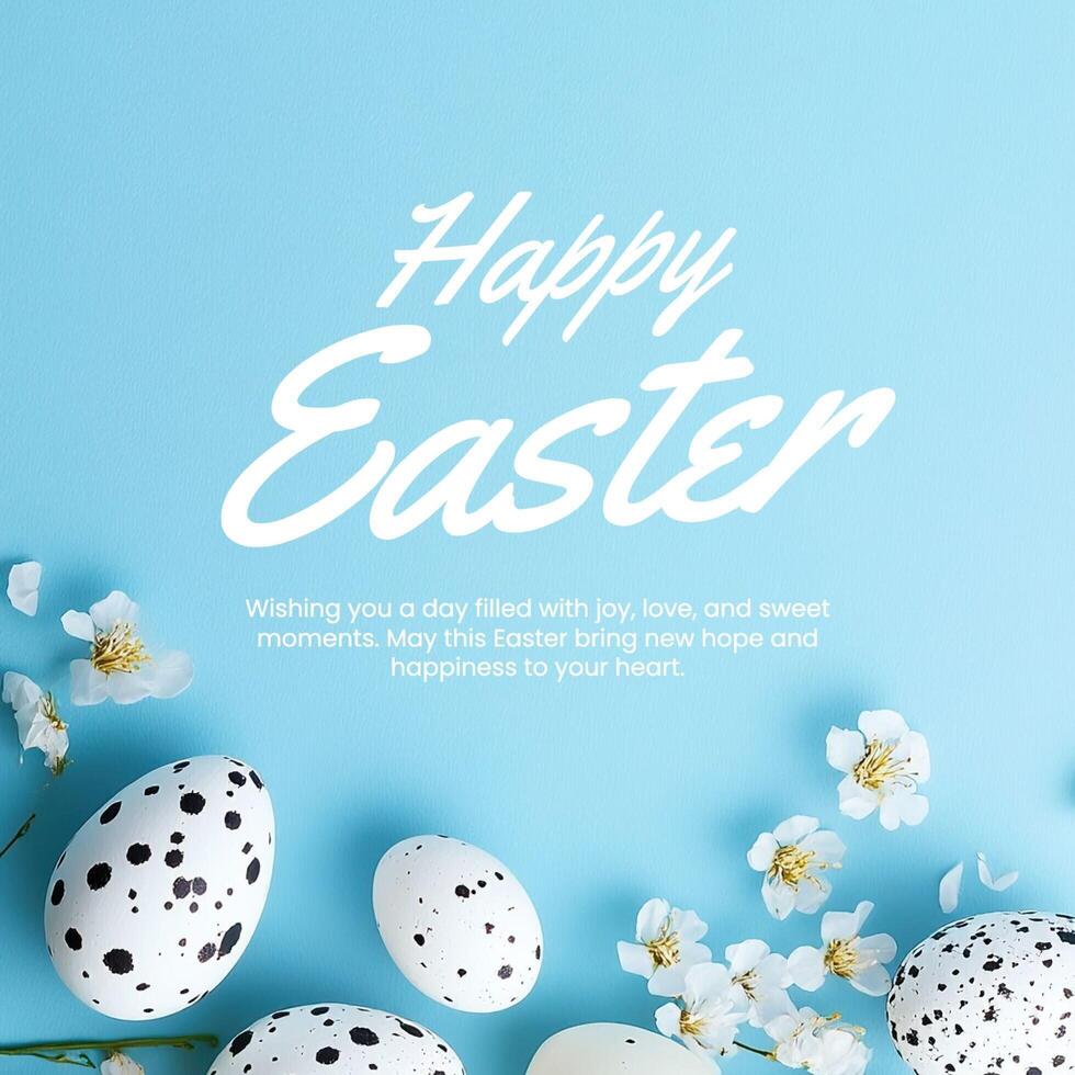 Easter Greetings template