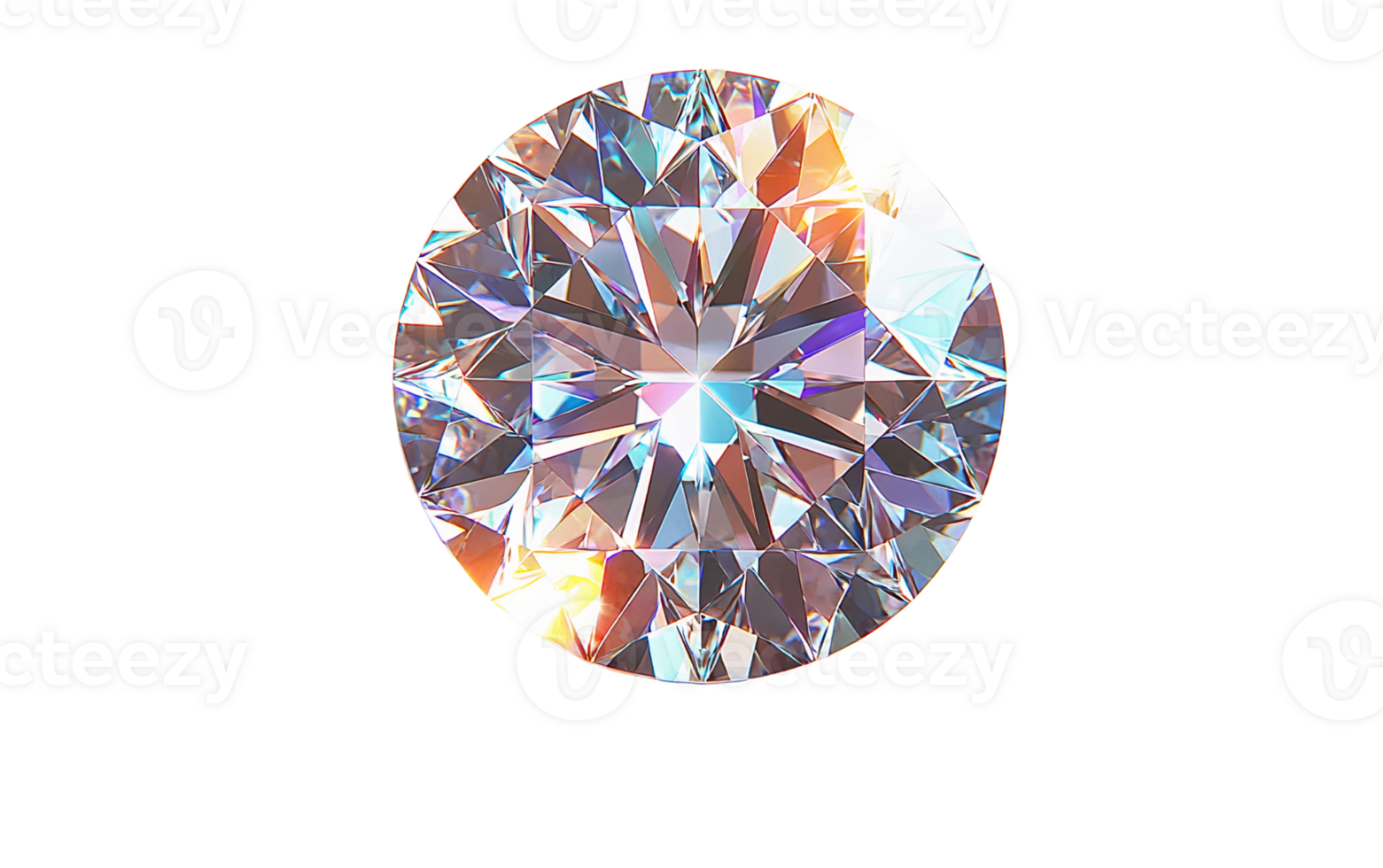 Oval diamond gemstone on transparent background png