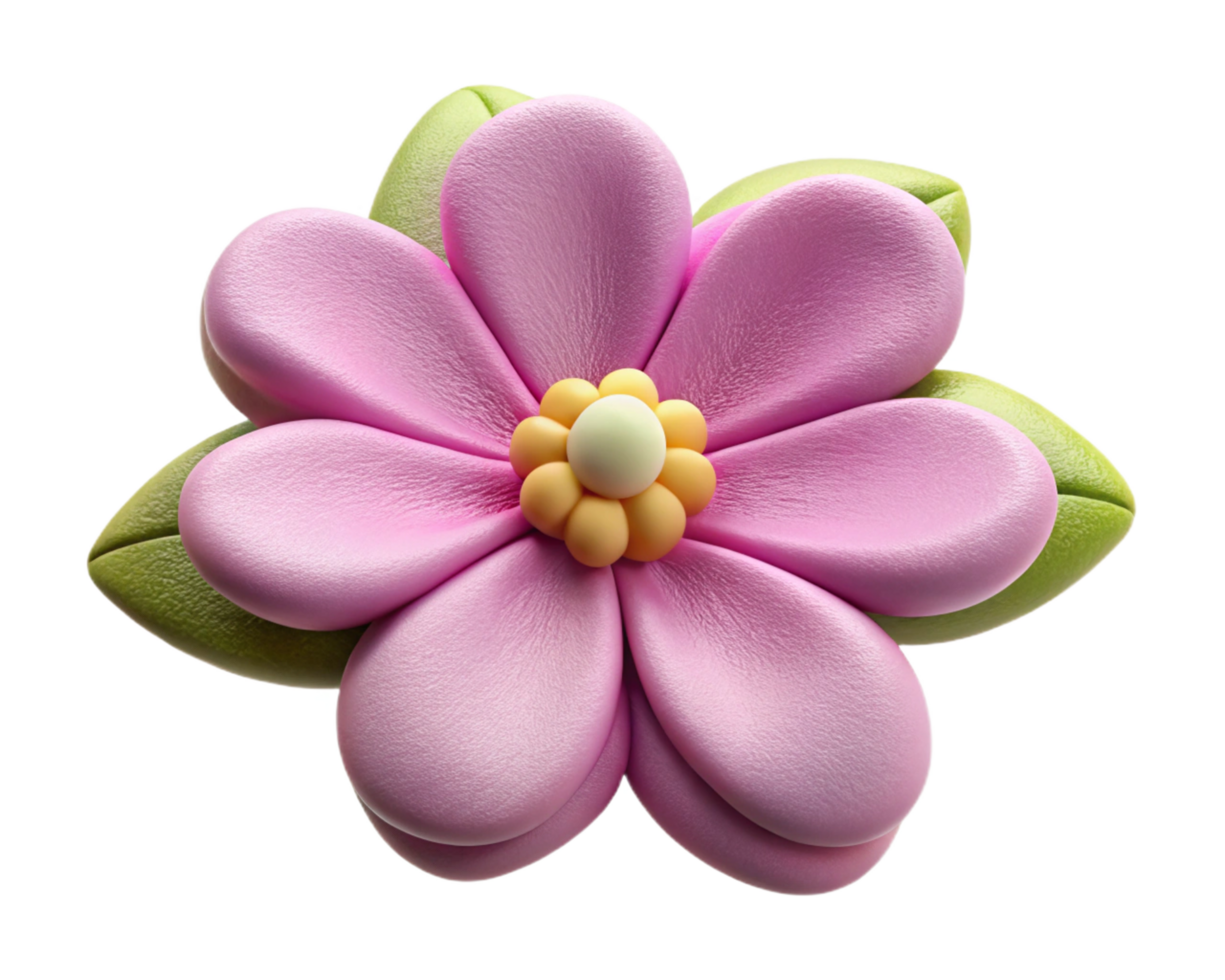 Soft and delicate embroidered floral artwork on transparency png