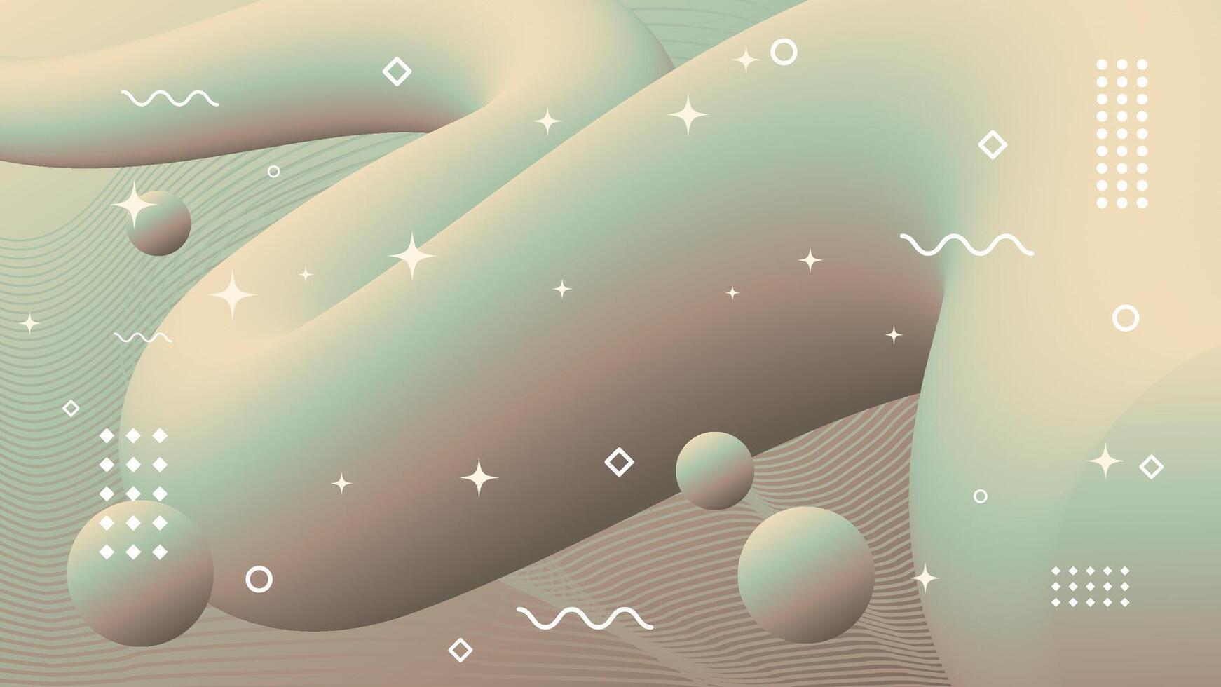 Abstract soft grey background of flowing element trend design. vector