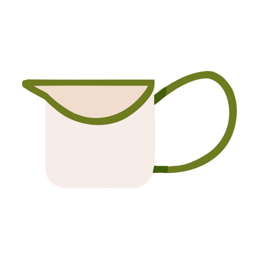 Hand drawn watering can illustration with intricate details, ideal for garden-themed and nature-inspired designs. vector