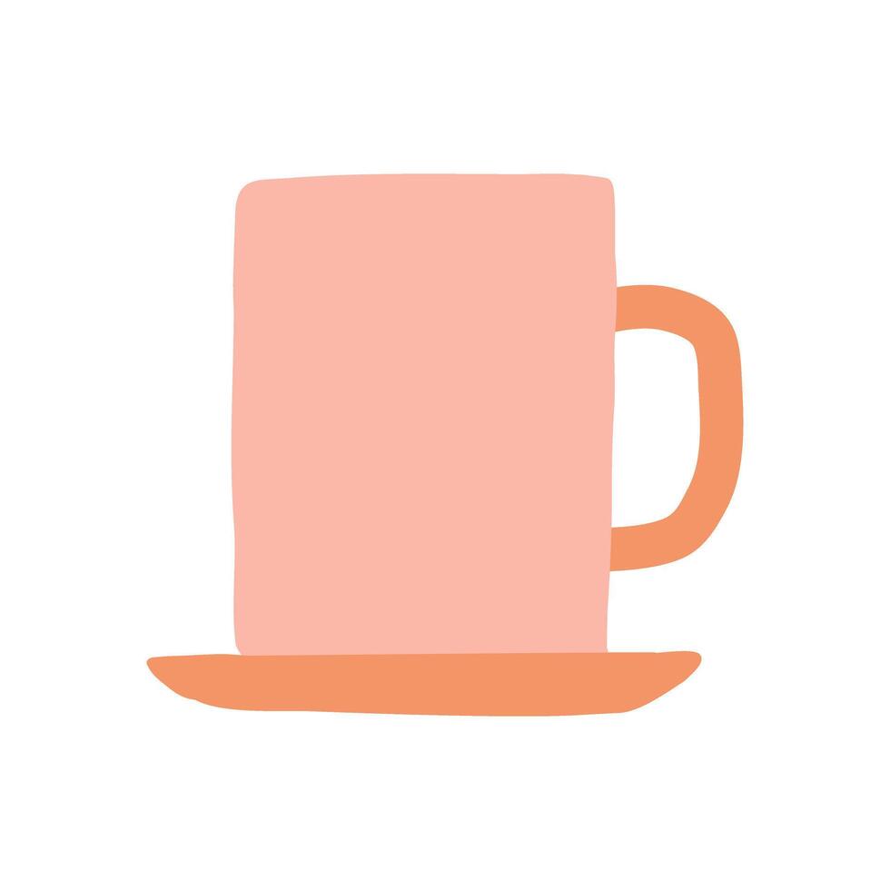 Coffee cup icon elements illustration vector