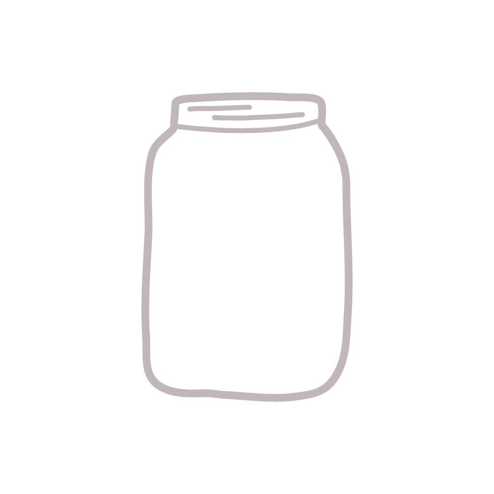 bottles Jar icon elements illustration vector