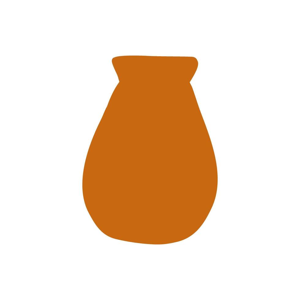 abstract vases icon elements illustration vector