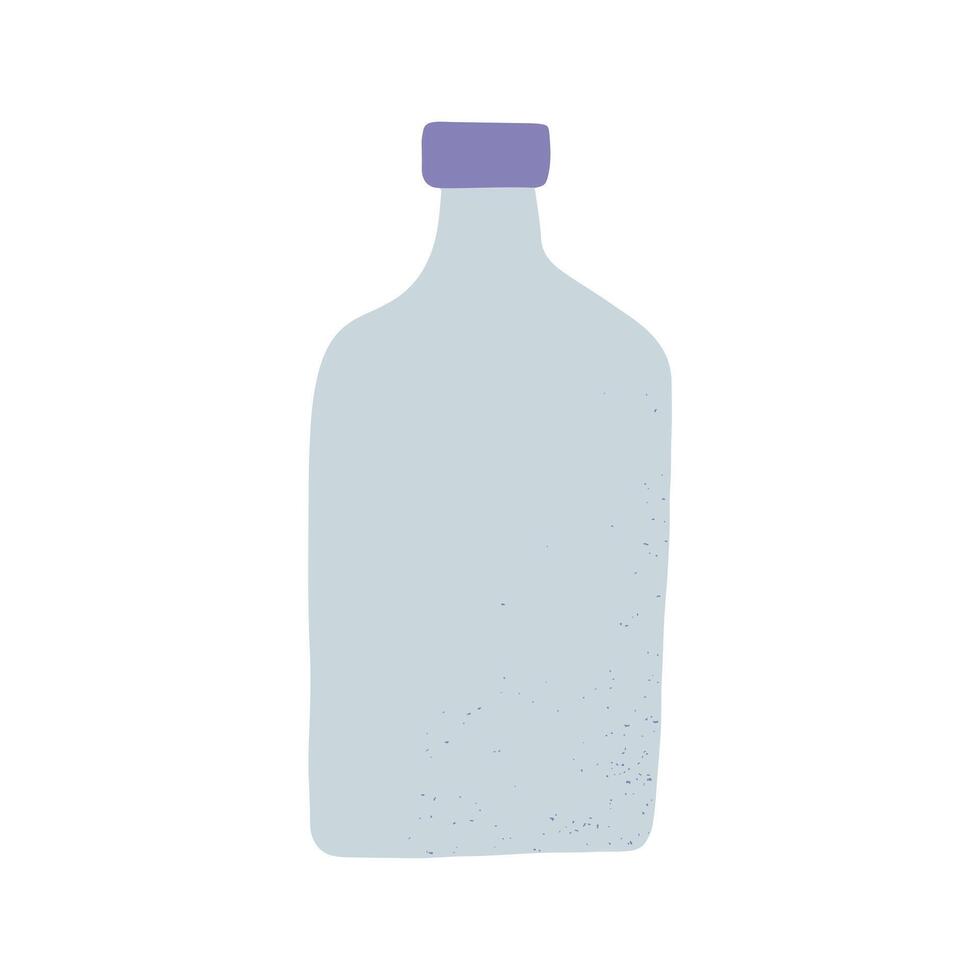 Kitchen cooking utensil bottle icon illustration. Baking bakery and pastry stuff element vector