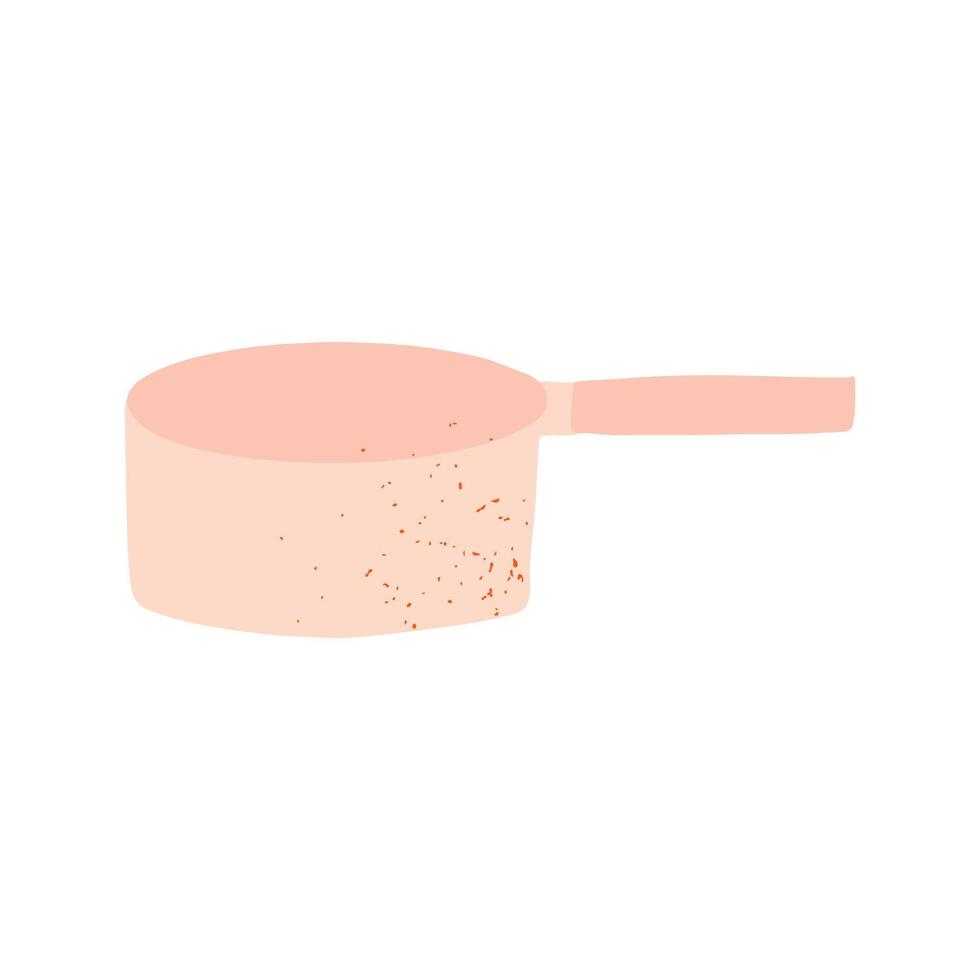 Kitchen cooking utensil pan icon illustration. Baking bakery and pastry stuff element vector