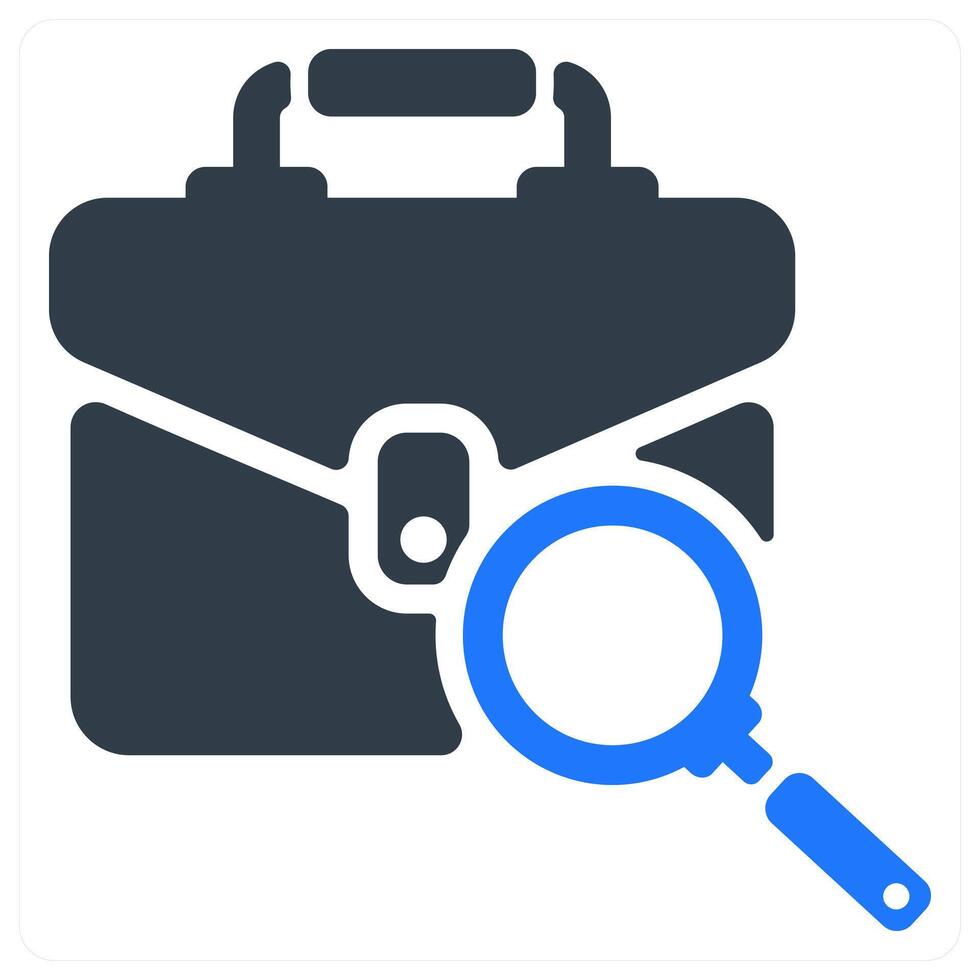 Looking Job icon concept vector