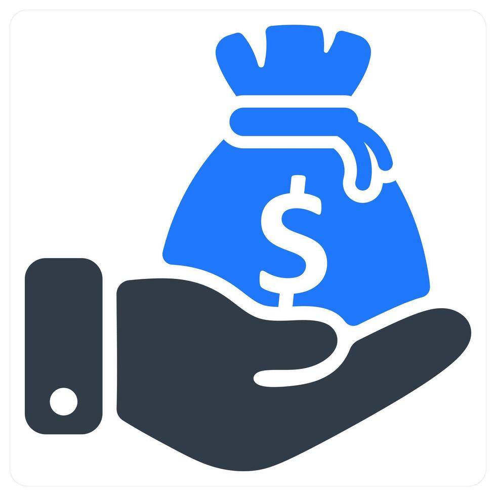 Capital icon concept vector