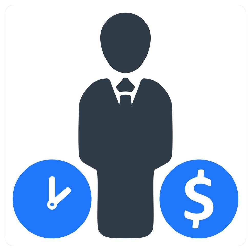 Budget Estimate icon concept vector