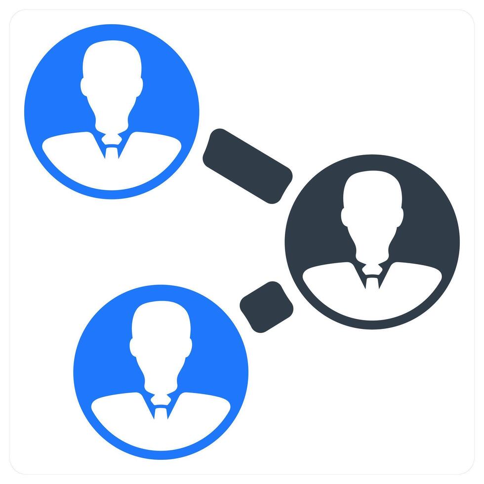 Business Connectivity icon concept vector