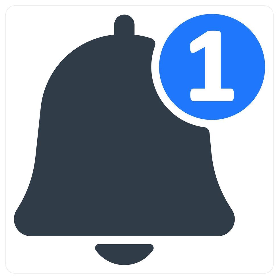 Notification icon concept vector