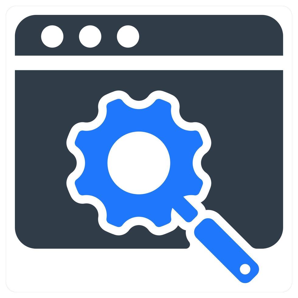 Search Engine Optimization icon concept vector