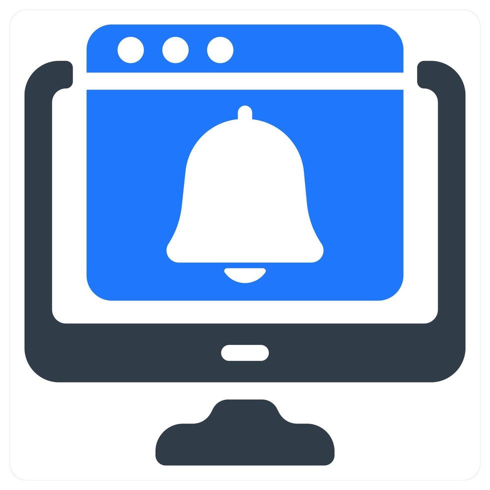 Mobile Notification icon concept vector