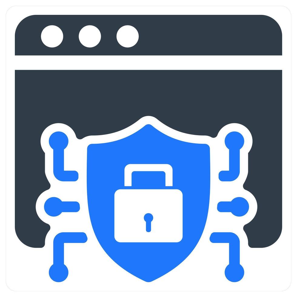 Wifi Protection icon concept vector