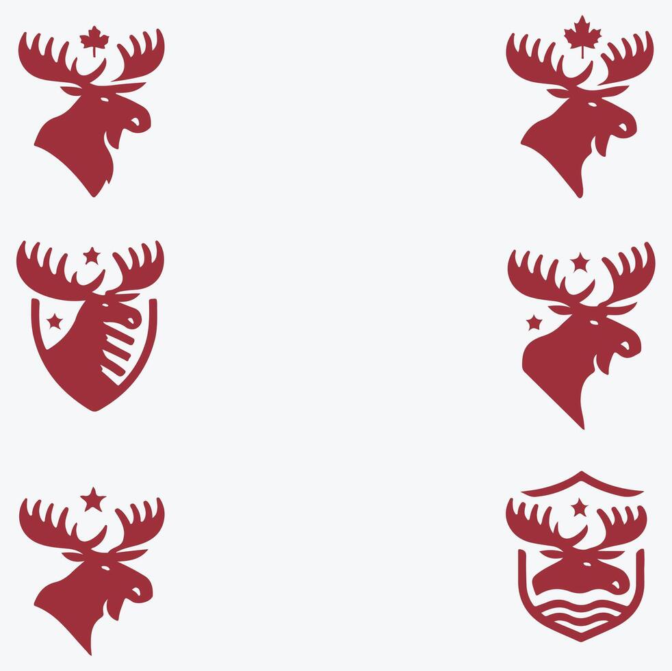 Moose Ridge collection logo vector