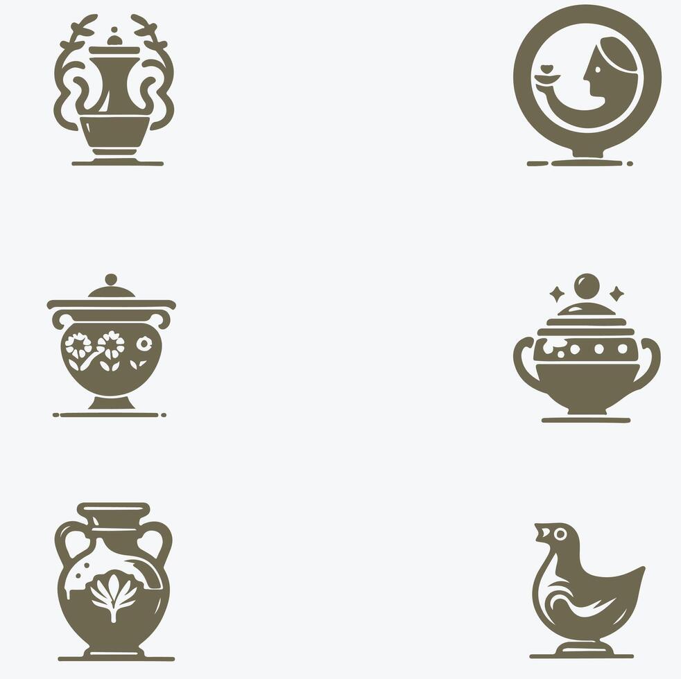 Timeless Clayworks collection logo vector
