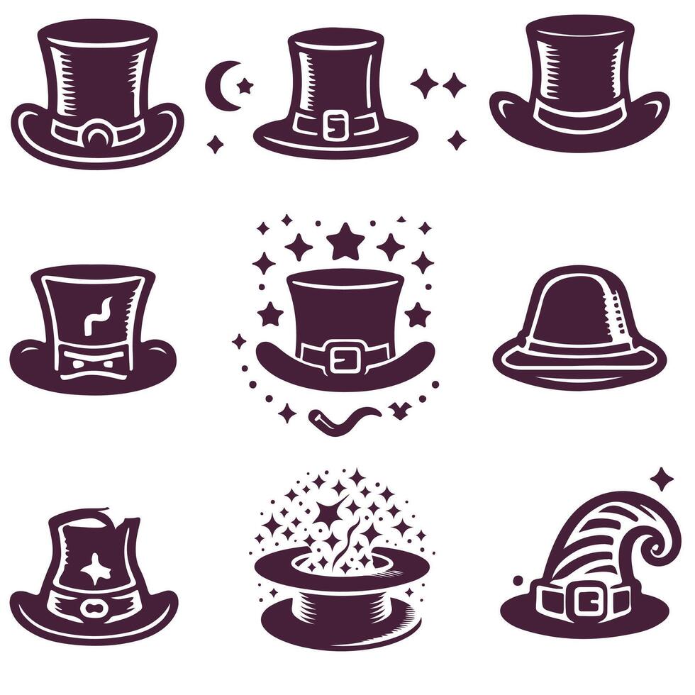Wizard s Crown collection logo vector