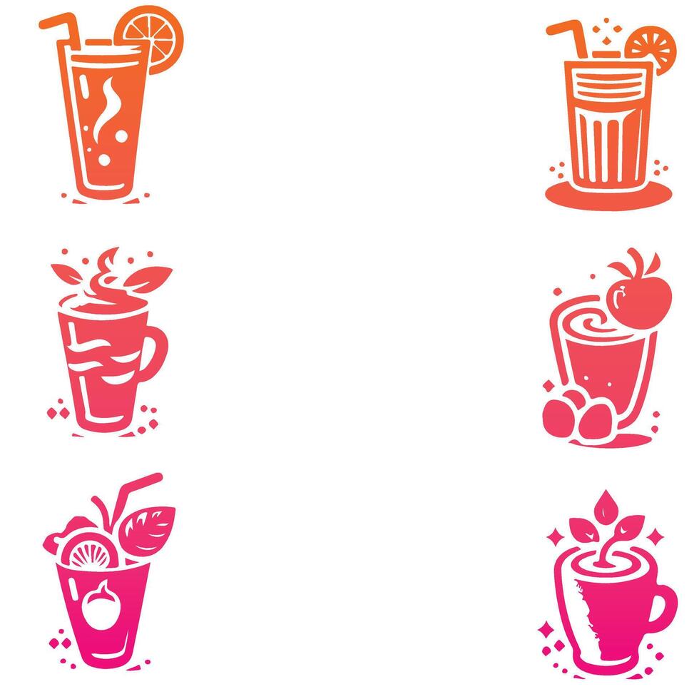 The Smoothie Spot collection logo vector