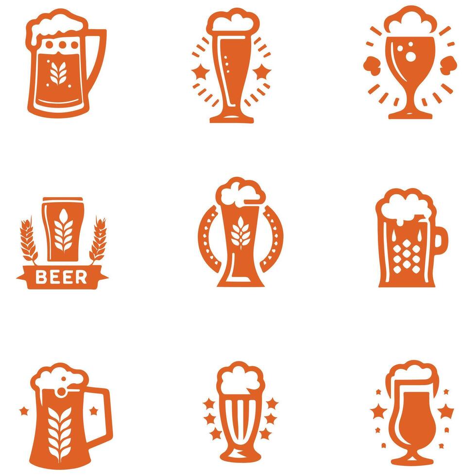 Ale Tumbler collection logo vector