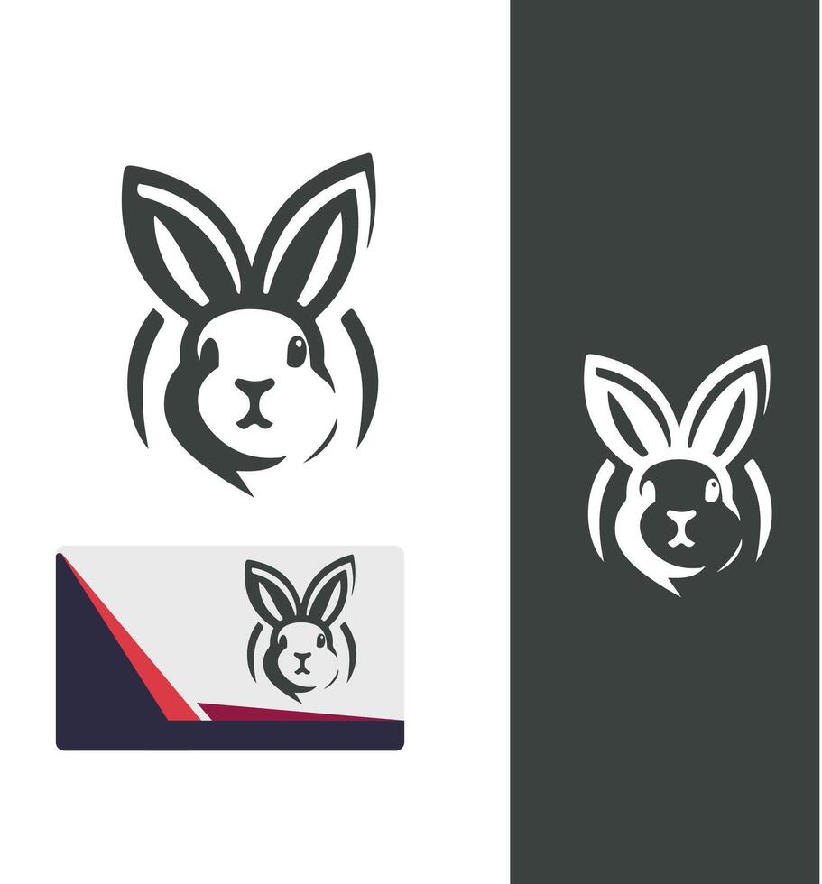 Thumper Designs Rabbit Logo vector