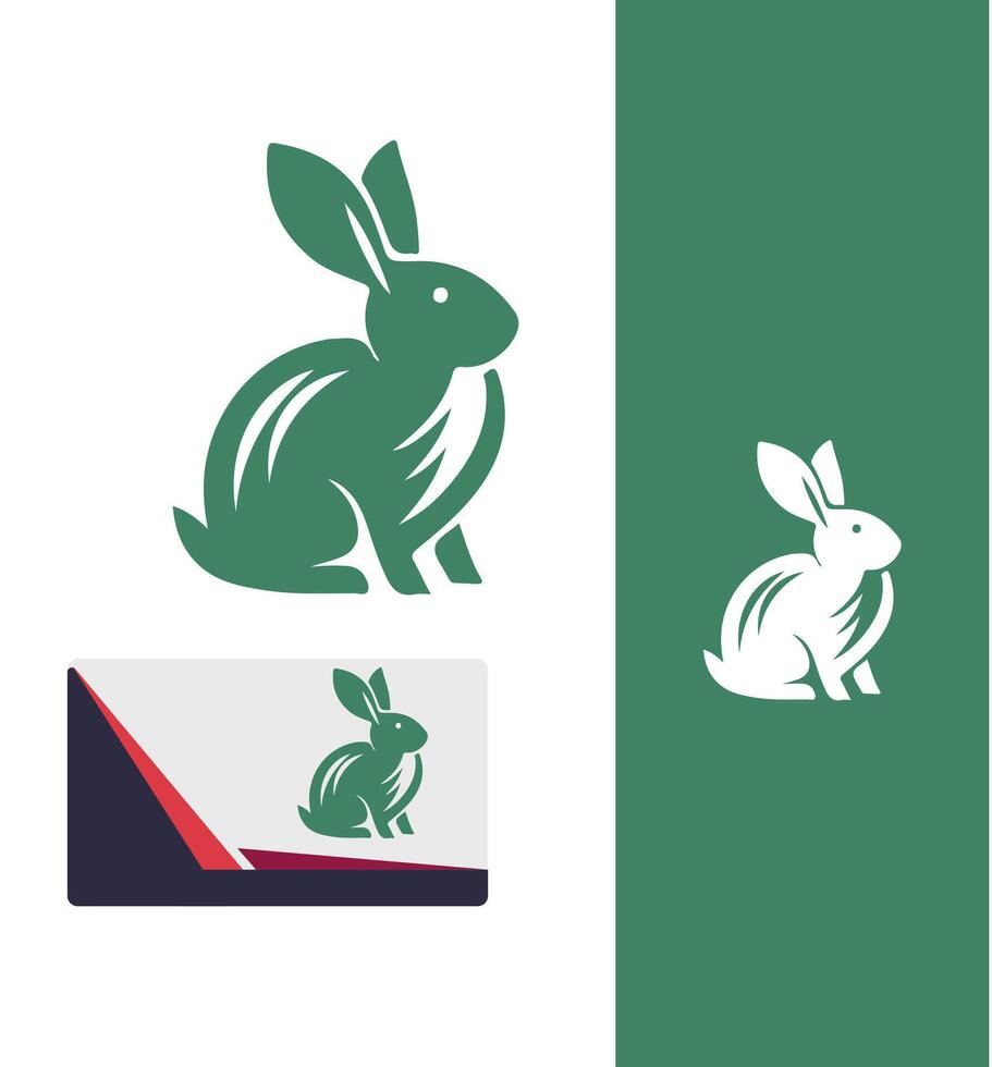 Wabbit Works Rabbit Logo vector