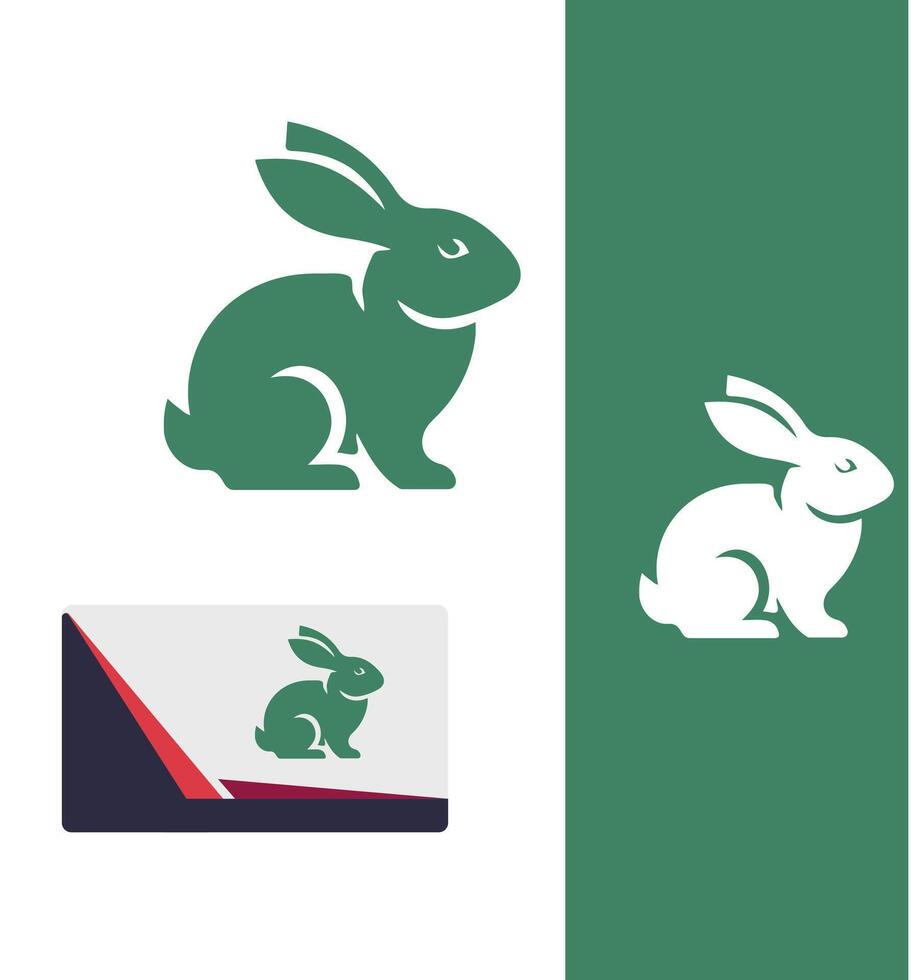 Boundless Bunny Rabbit Logo vector