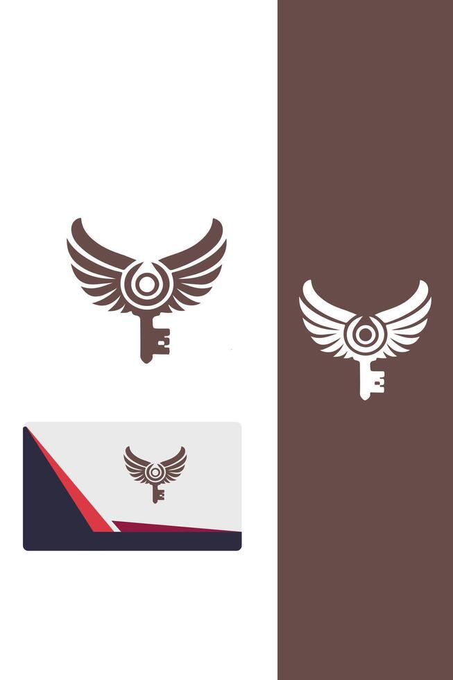 High Key Wings Logo vector