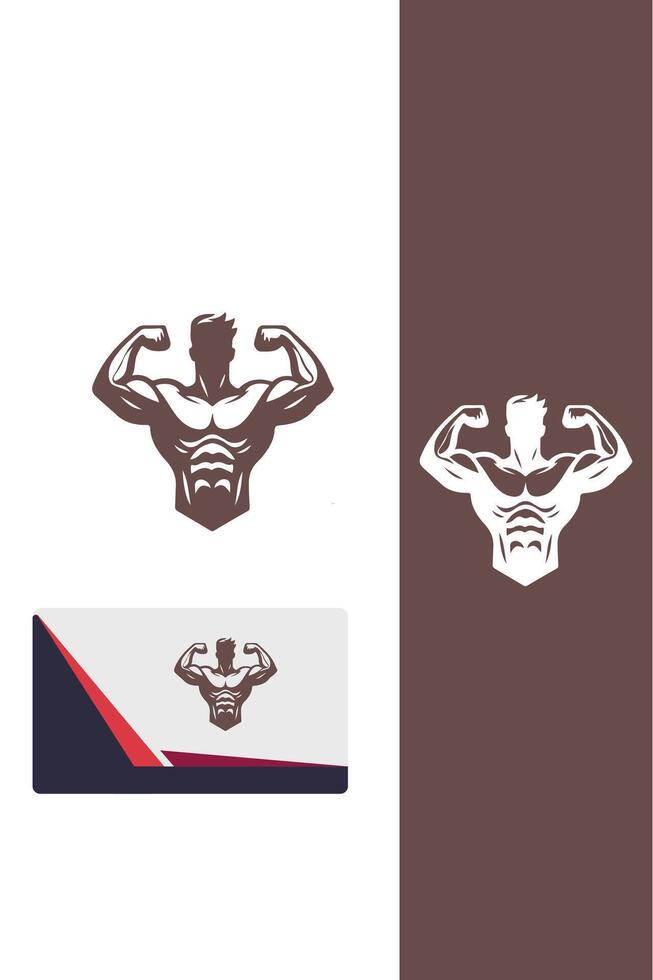 The Strength Lab Muscle Man vector