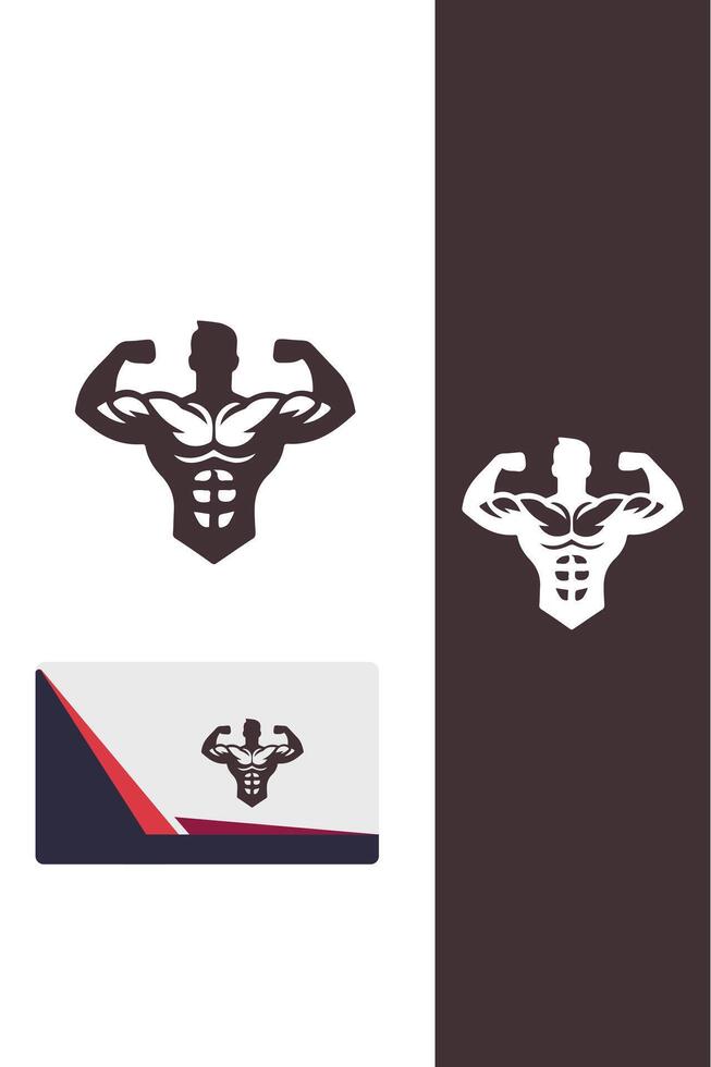 Muscle Forge Training Muscle Man vector