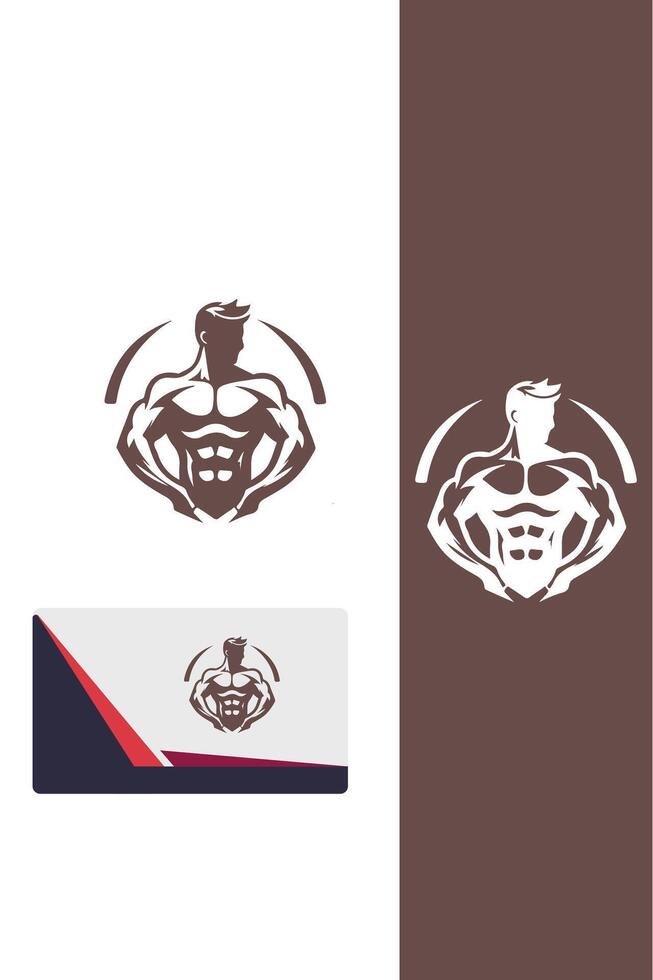 Strength Within Muscle Man vector