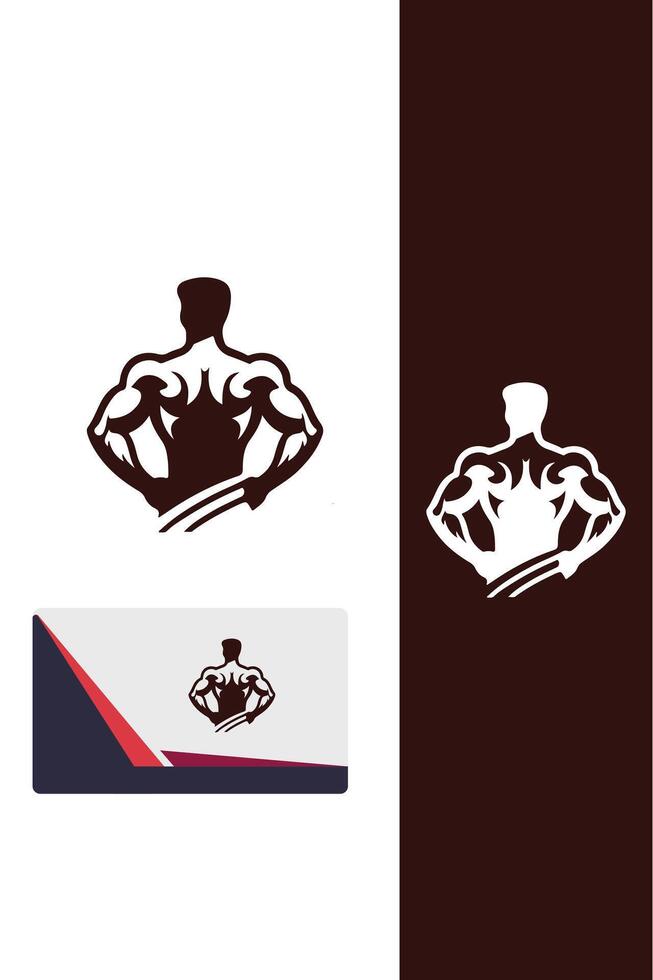 Titan Strength Co Muscle Man vector