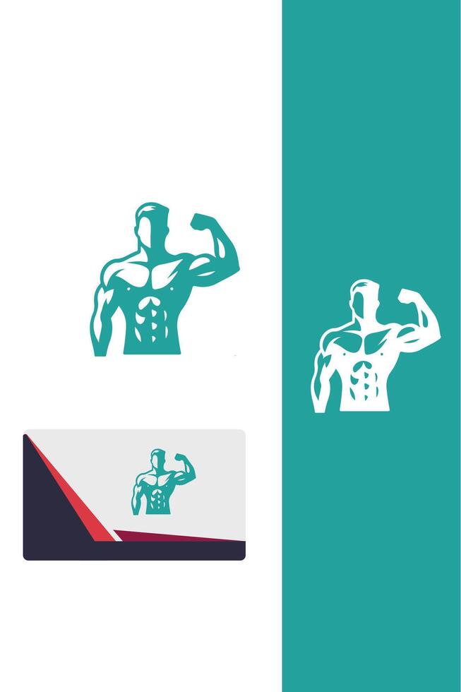 Muscle Titans Muscle Man vector