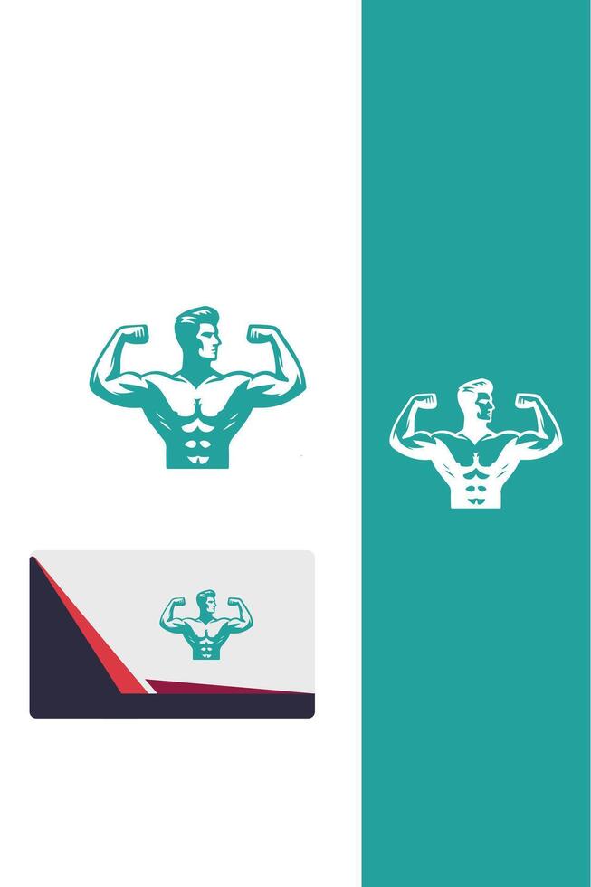 Pure Muscle Power Muscle Man vector