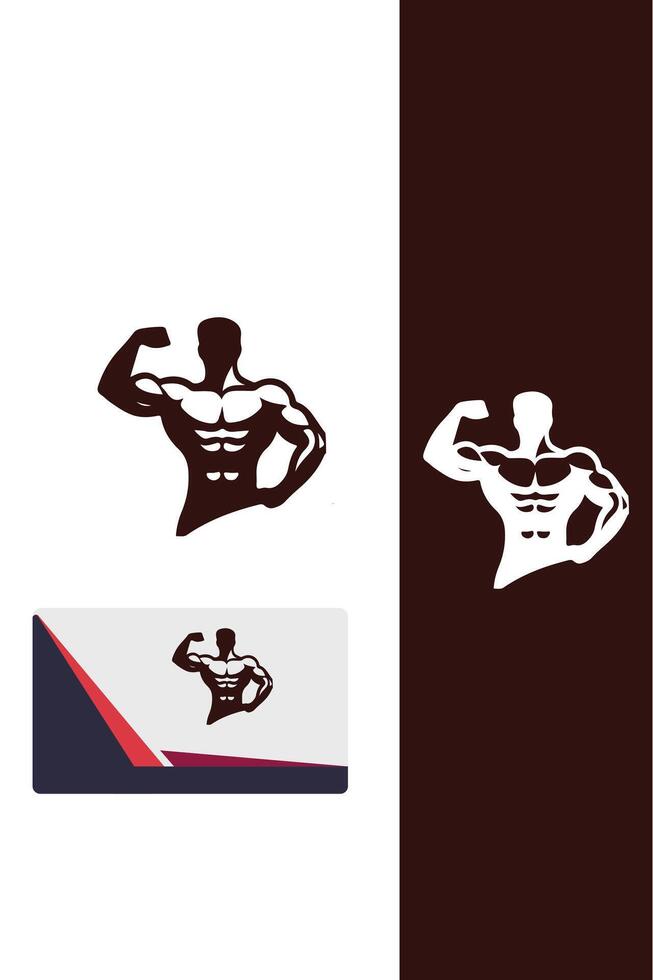 The Muscle Factory Muscle Man vector
