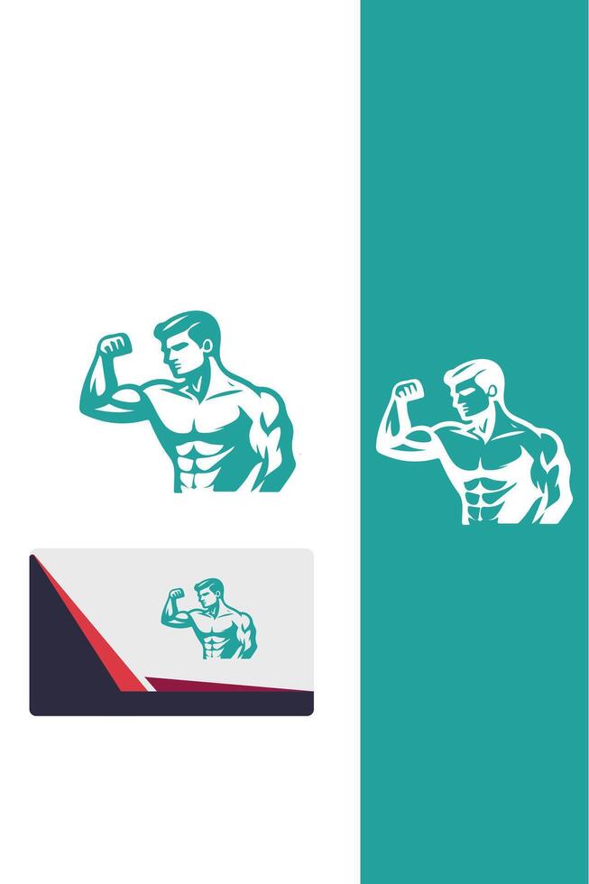 Muscle Kingdom Muscle Man vector
